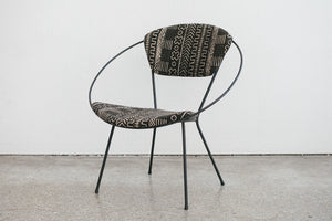Mud Cloth Circle Chair