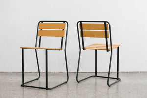 Stacking Slat Chairs