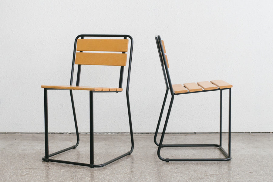 Stacking Slat Chairs