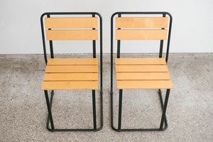 Stacking Slat Chairs