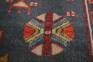 4x9 Turkish Rug