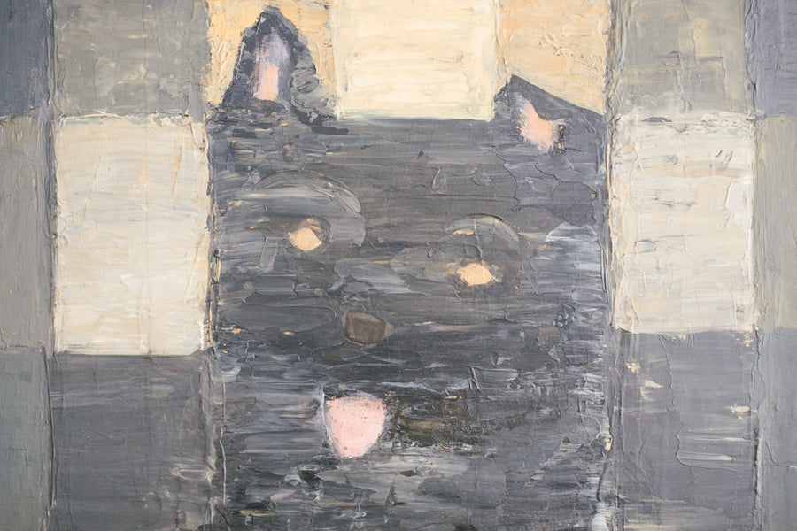 Terrier Abstract Painting