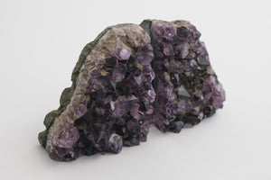Amethyst Bookends