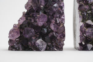 Amethyst Bookends