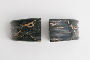 Marble Bookends