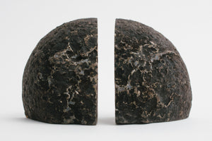Black Agate Bookends