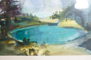 Watercolor Landscape Painting