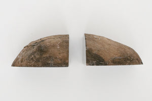 Black Agate Bookends
