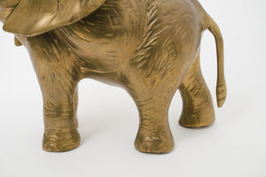 Large Brass Elephant