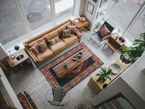 Mud Cloth Circle Chair