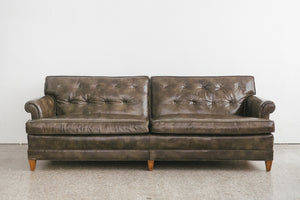 Henredon Leather Sofa