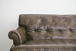 Henredon Leather Sofa