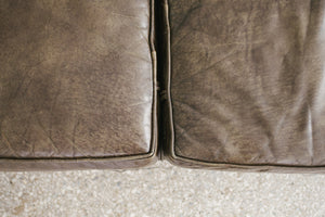Henredon Leather Sofa