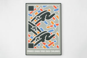 1980 Mardi Gras Print