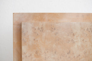 Bleached Burl Nightstand
