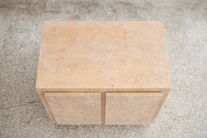 Bleached Burl Nightstand