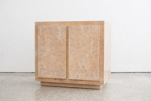 Bleached Burl Nightstand