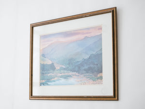 Watercolor Landscape Painting