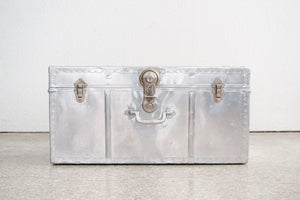 Locking Metal Trunk