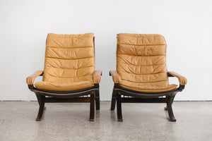 MC Westnofa Leather Chairs