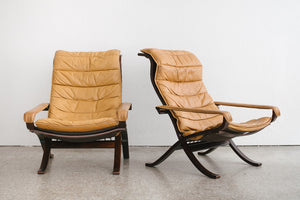 MC Westnofa Leather Chairs