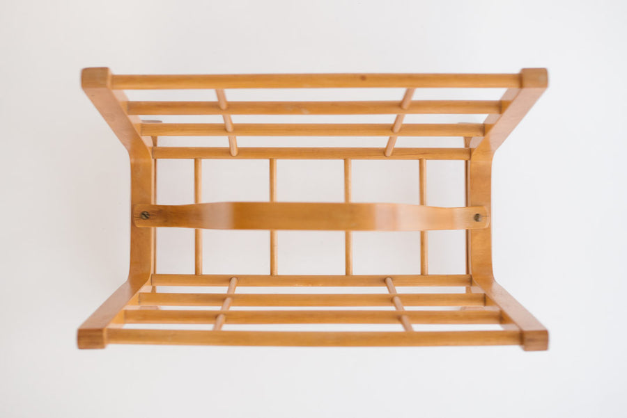 Bentwood Magazine Rack