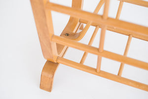 Bentwood Magazine Rack