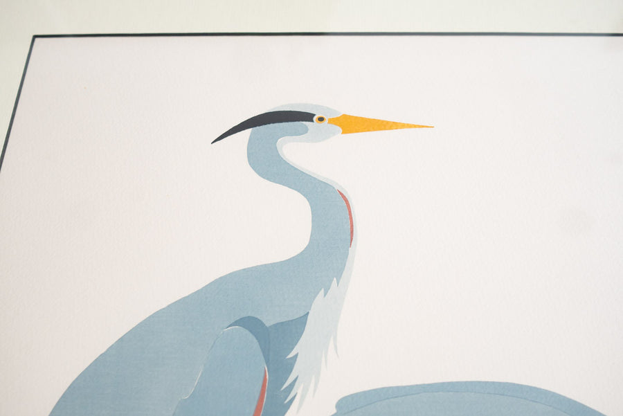 Great Blue Herons Print