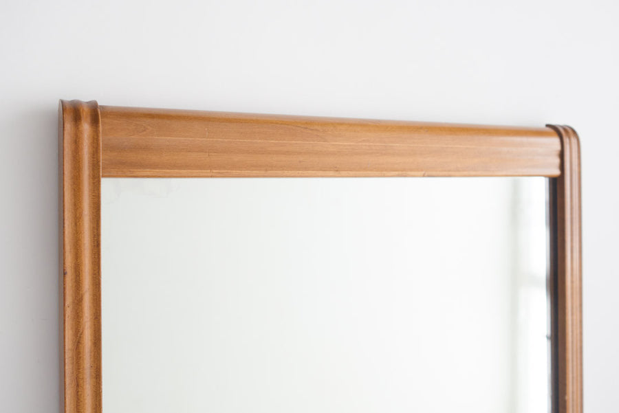 Carved Wood Mirror