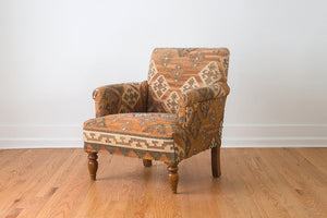 Kilim Rug Club Chair