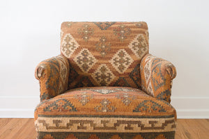 Kilim Rug Club Chair