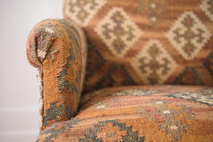 Kilim Rug Club Chair