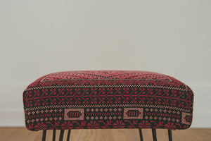 HS Collection Kilim Footstool