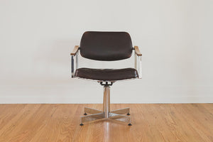 HS Collection Leather Chair