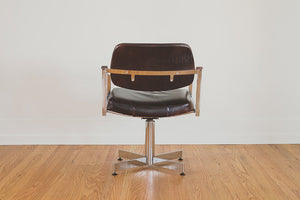 HS Collection Leather Chair