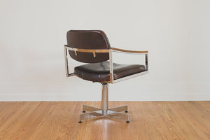 HS Collection Leather Chair