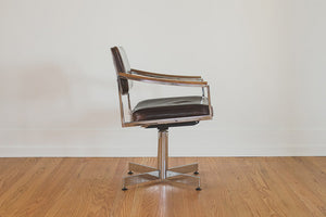 HS Collection Leather Chair