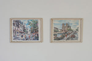 MCM French Watercolor Prints