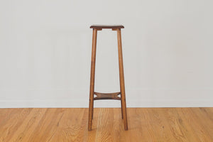 Vintage Oak Plant Stand