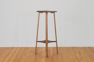 Vintage Oak Plant Stand