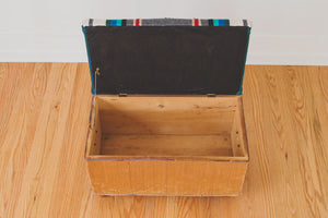 Vintage Kilim Trunk Bench
