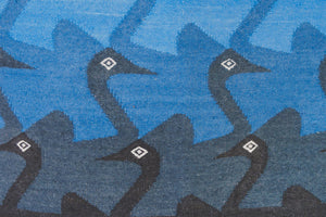 Vintage MCM Handwoven Tapestry