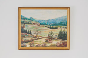 Vintage Landscape Painting