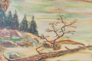 Vintage Landscape Painting