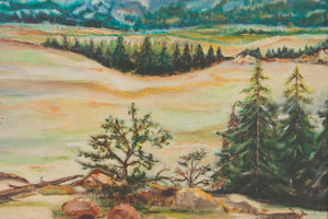 Vintage Landscape Painting