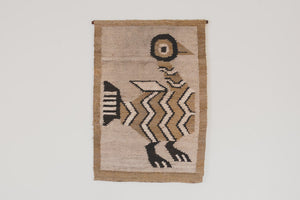 MCM Handwoven Wool Tapestry