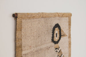 MCM Handwoven Wool Tapestry