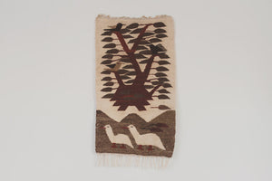 MCM Handwoven Wool Tapestry