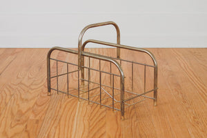 MCM Brass Blanket Holder