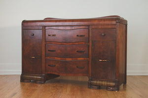 MCM Burlwood Credenza